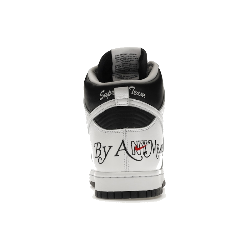 Nike SB Dunk High Supreme By Any Means Black - Image 8