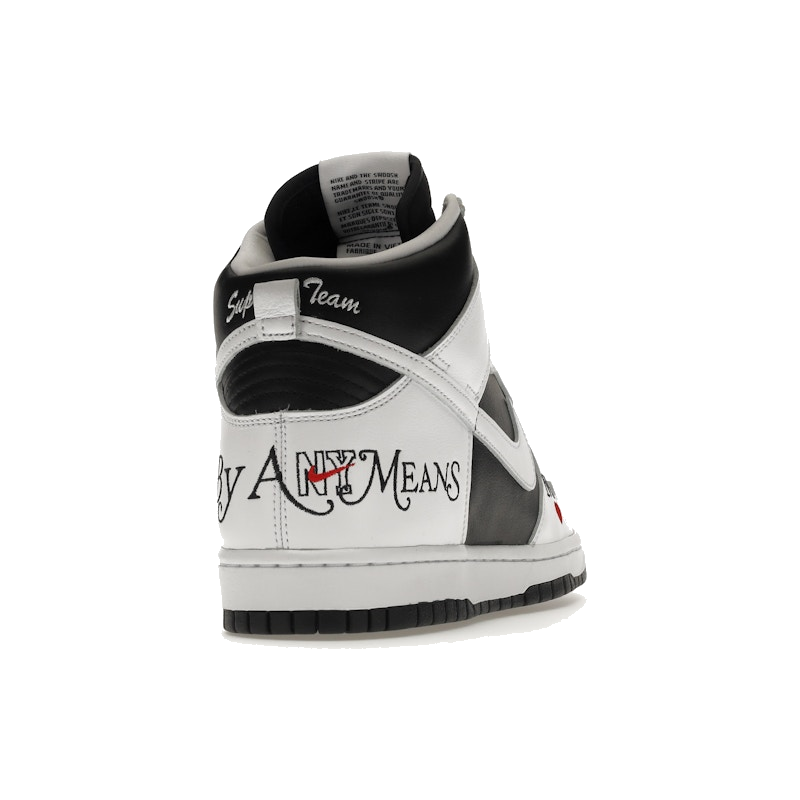 Nike SB Dunk High Supreme By Any Means Black - Image 9