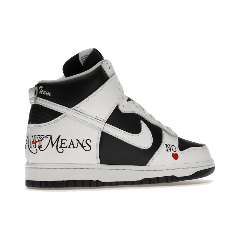 Nike SB Dunk High Supreme By Any Means Black - Image 10