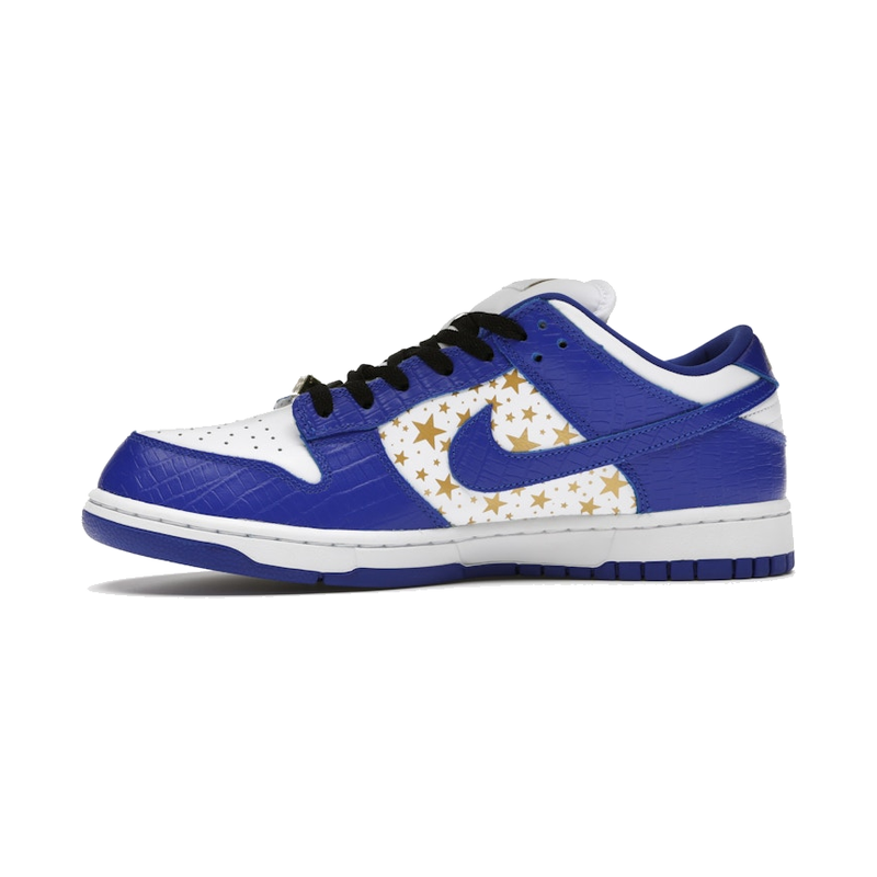 Nike SB Dunk Low Supreme Stars Hyper Royal 2021 - Image 5