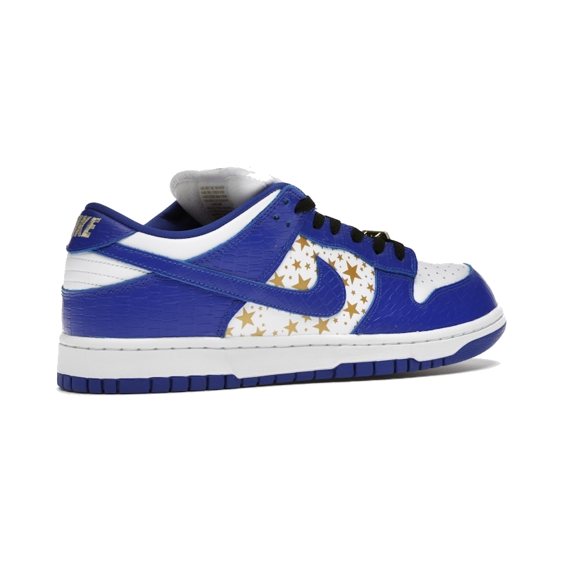 Nike SB Dunk Low Supreme Stars Hyper Royal 2021 - Image 10