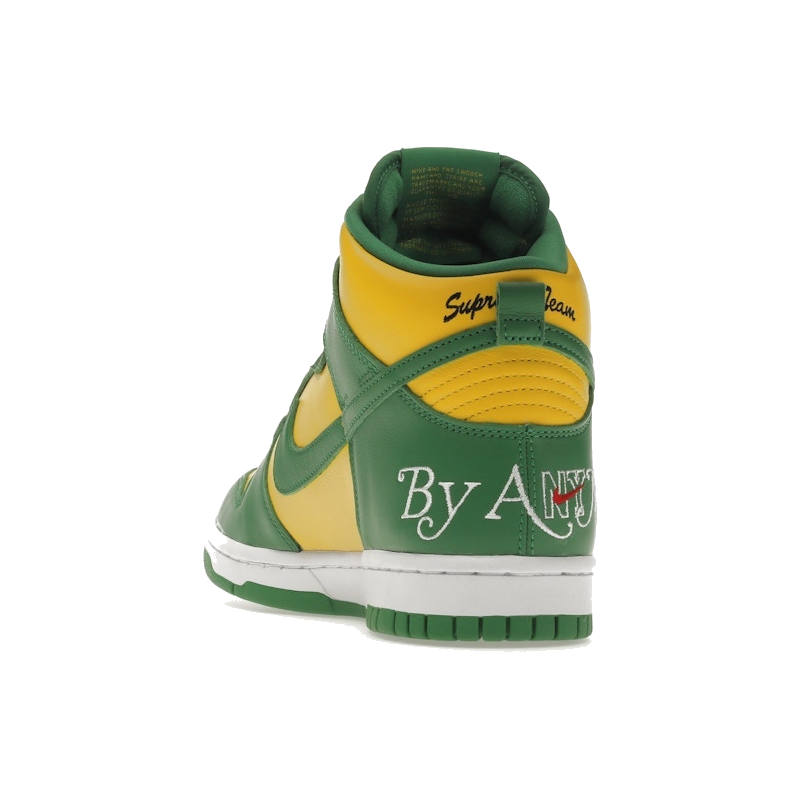 Nike SB Dunk High Supreme By Any Means Brazil - Image 7
