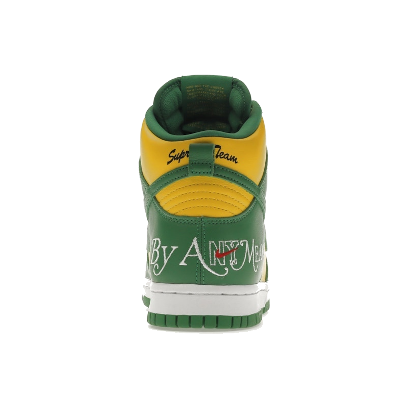 Nike SB Dunk High Supreme By Any Means Brazil - Image 8