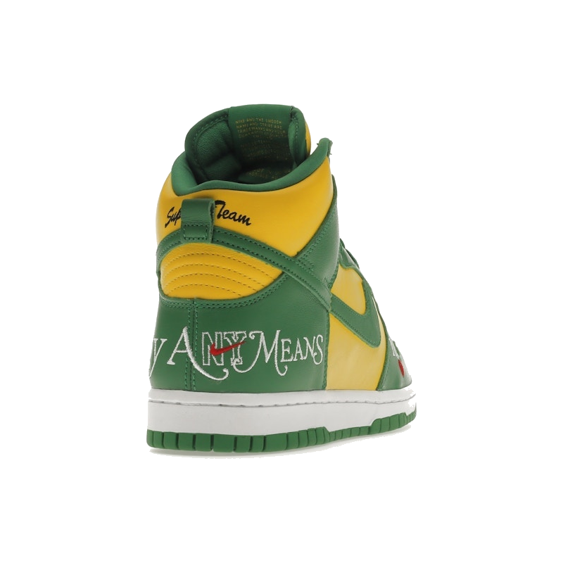 Nike SB Dunk High Supreme By Any Means Brazil - Image 9