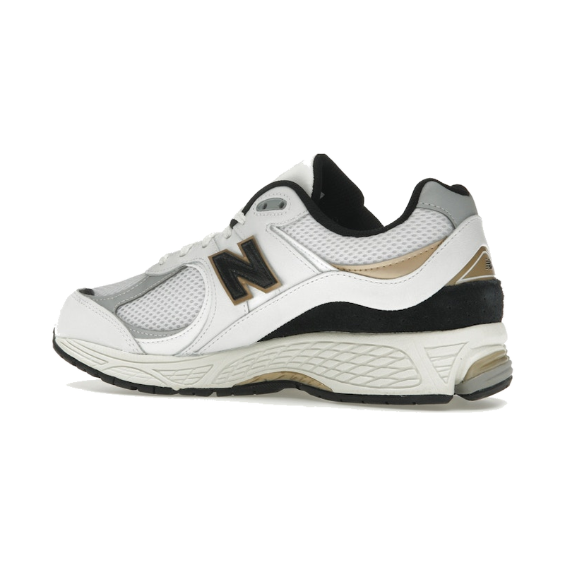 New Balance 2002R White Black Gold Metallic - Image 6