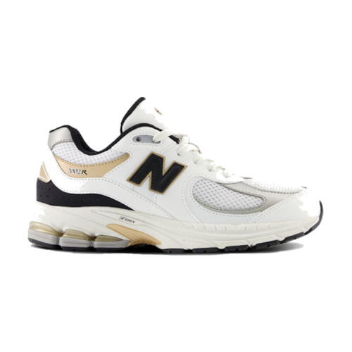 New Balance 2002R White Black Gold