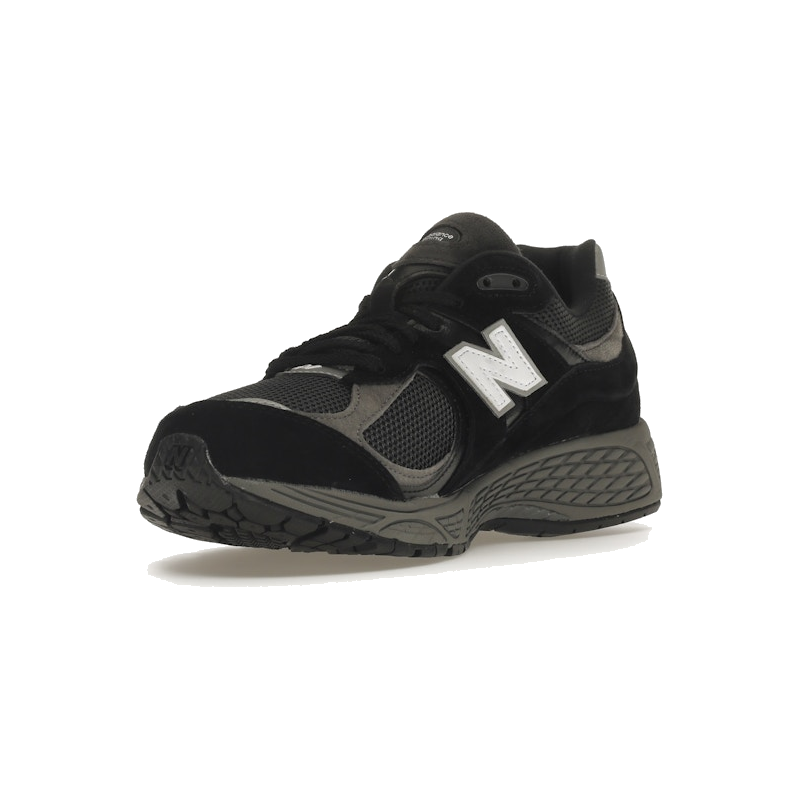 New Balance 2002R Black Dark Grey White - Image 4