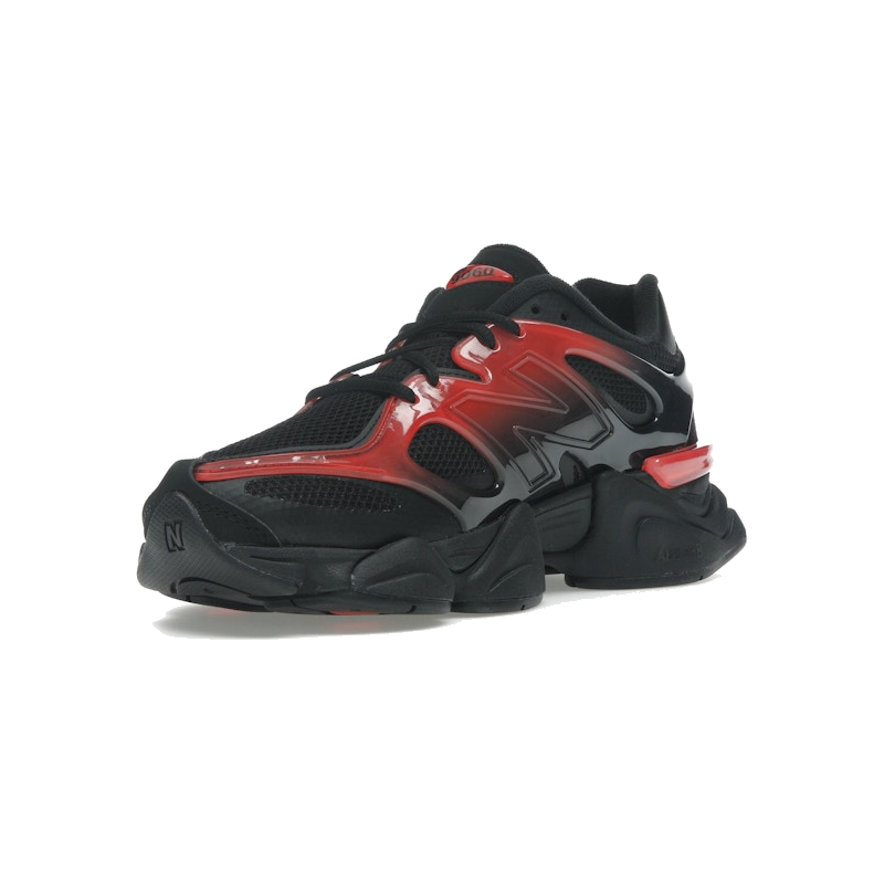 New Balance 9060 Black Red Gradient - Image 4