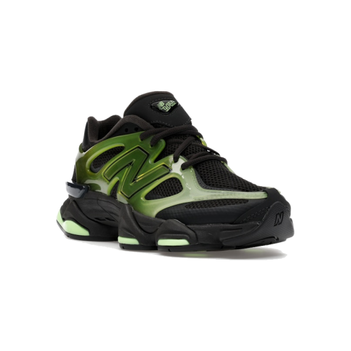 Alternative view of New Balance 9060 X Alpine Green Black