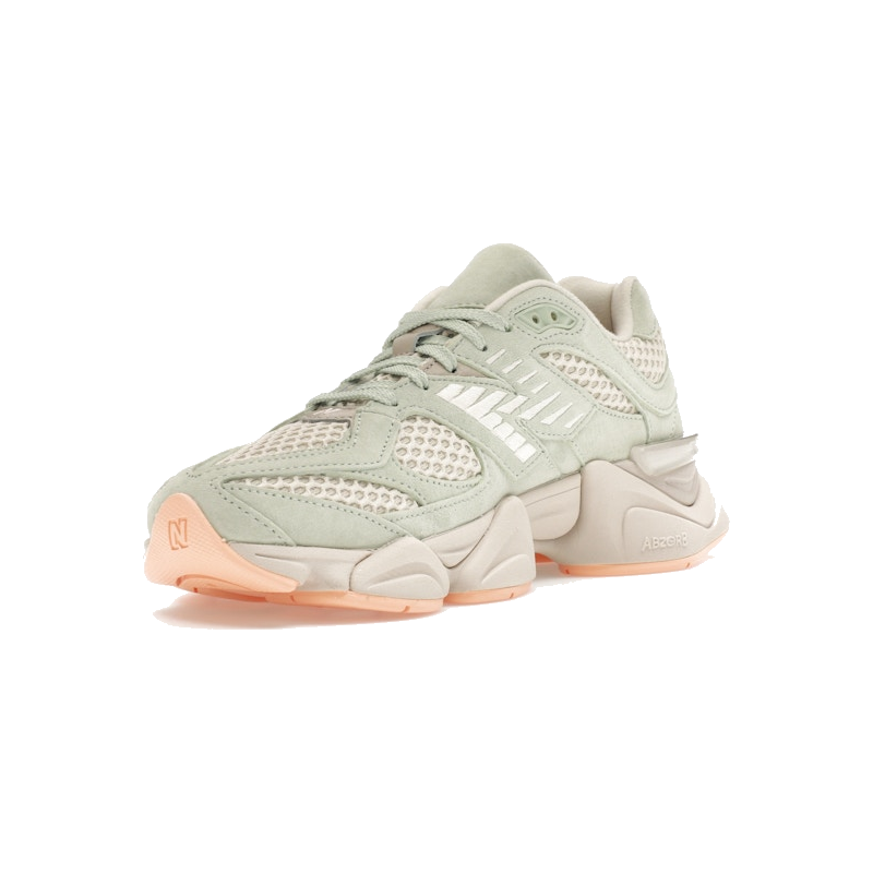 New Balance 9060 The Whitaker Group Missing Pieces Silver Moss Green - Image 4