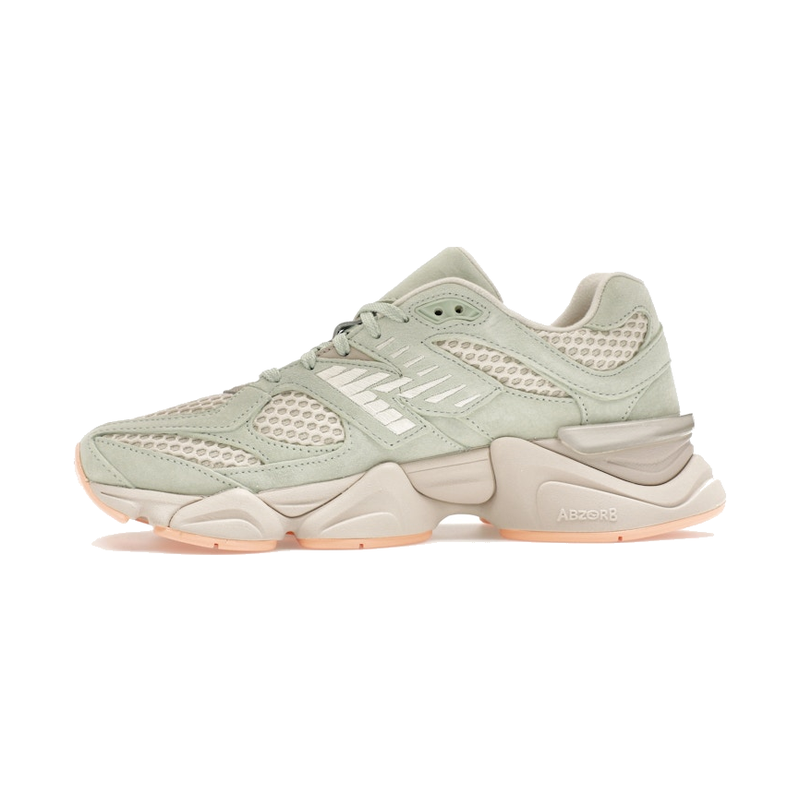 New Balance 9060 The Whitaker Group Missing Pieces Silver Moss Green - Image 5