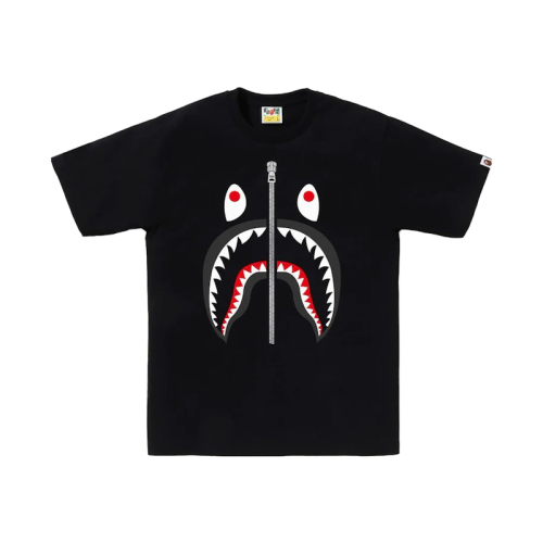BAPE Shark Tee Black