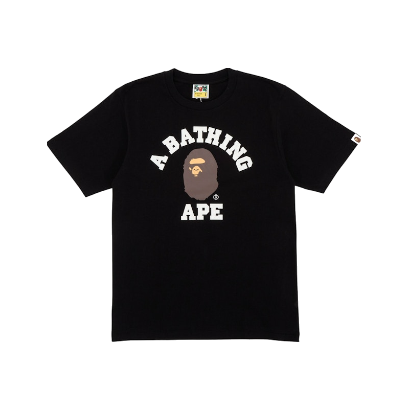 BAPE College Tee Black