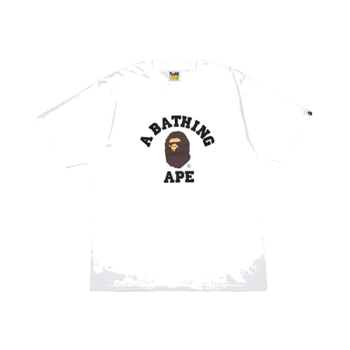 BAPE College Tee White