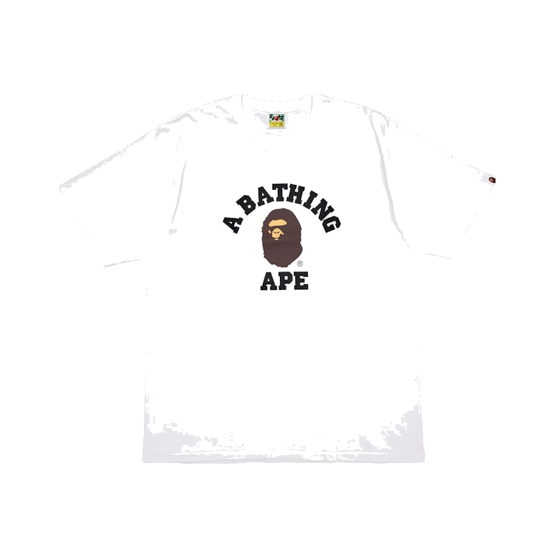 BAPE College Tee White