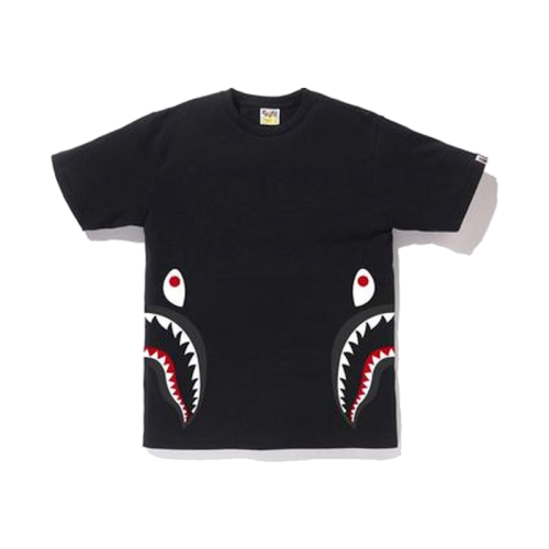 BAPE Side Shark Tee Black/Black