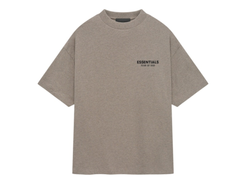 Fear of God Essentials Jersey Crewneck T-Shirt Heather Gray