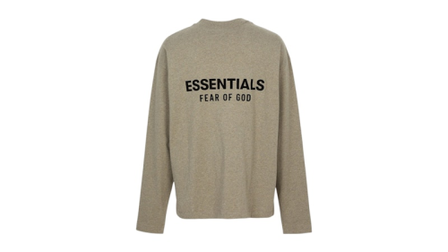 Fear of God Essentials Classic Long Sleeve T-Shirt Homestead Heather