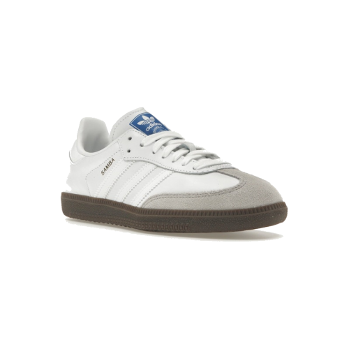 Alternative view of Adidas Samba Cloud White Blue Gum