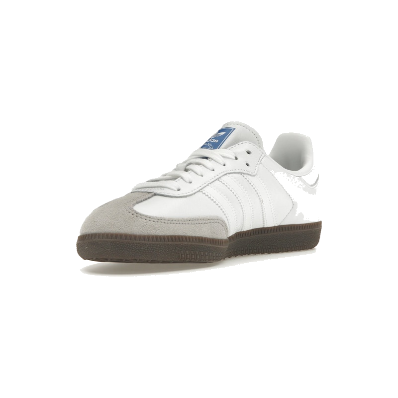 Adidas Samba Cloud White Blue Gum - Image 4
