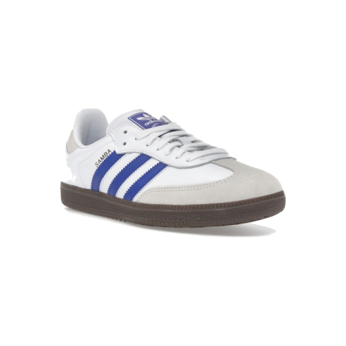 Alternative view of Adidas Samba OG Cloud White Lucid Blue
