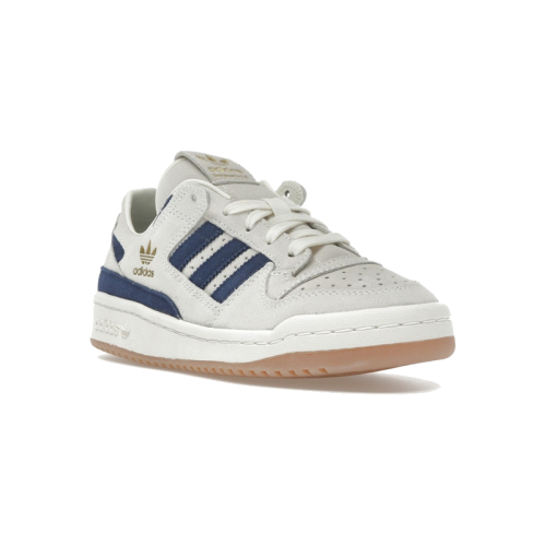 Alternative view of Adidas Forum Low CL Cream White Dark Blue
