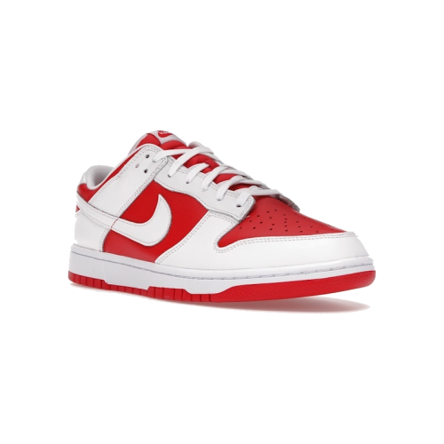 Alternative view of Nike Dunk Low Championship Red