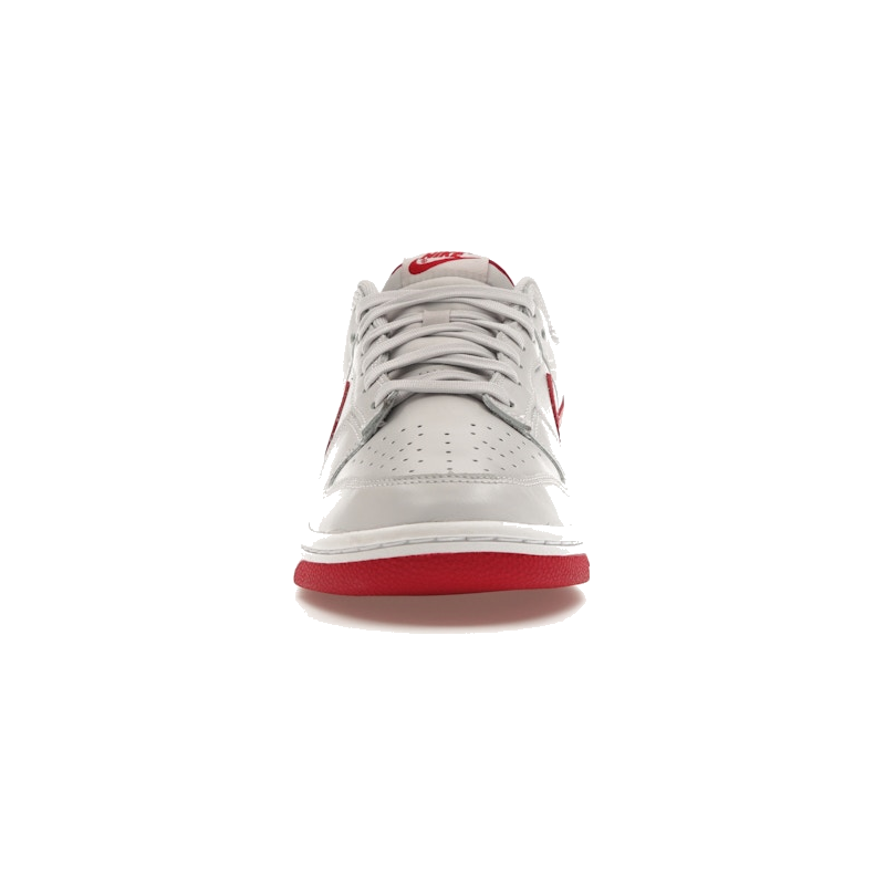 Nike Dunk Low Vast Grey Varsity Red - Image 3