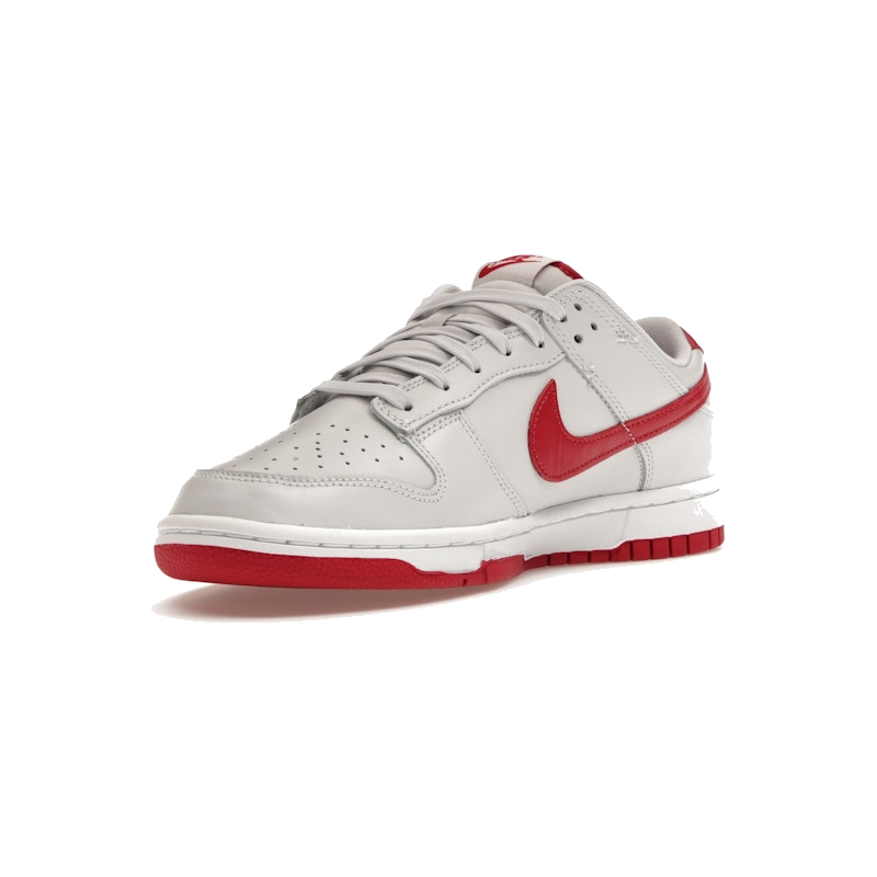 Nike Dunk Low Vast Grey Varsity Red - Image 4
