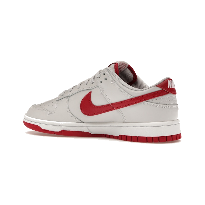 Nike Dunk Low Vast Grey Varsity Red - Image 6