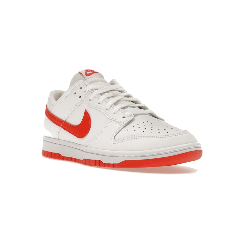 Nike Dunk Low Retro White Picante Red - Image 2