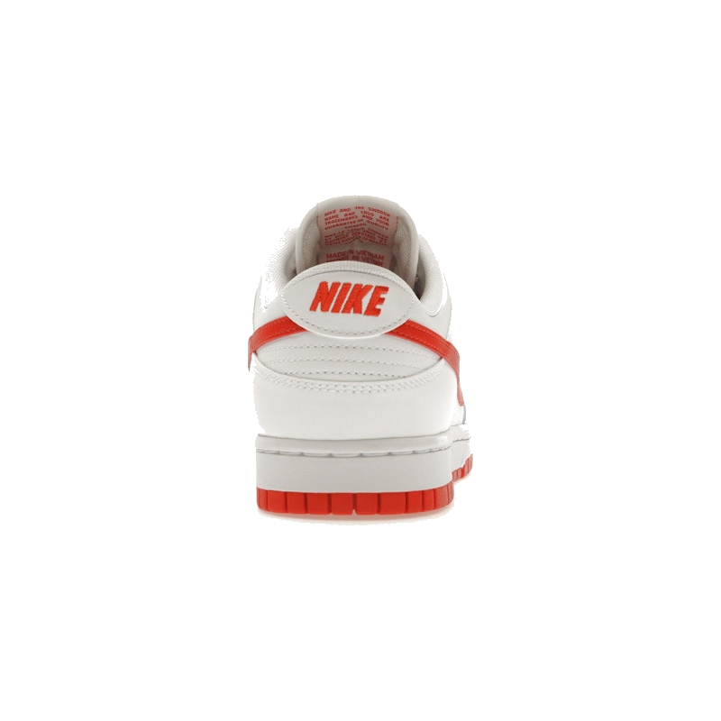 Nike Dunk Low Retro White Picante Red - Image 8