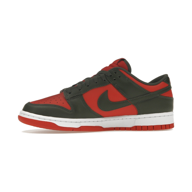 Nike Dunk Low Mystic Red Cargo Khaki - Image 5