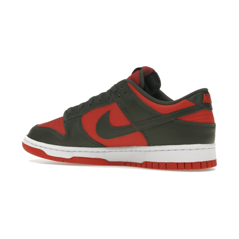 Nike Dunk Low Mystic Red Cargo Khaki - Image 6