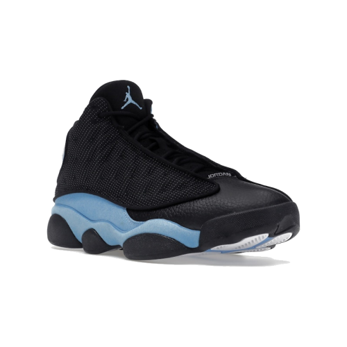 Alternative view of Air Jordan 13 Retro Black University Blue