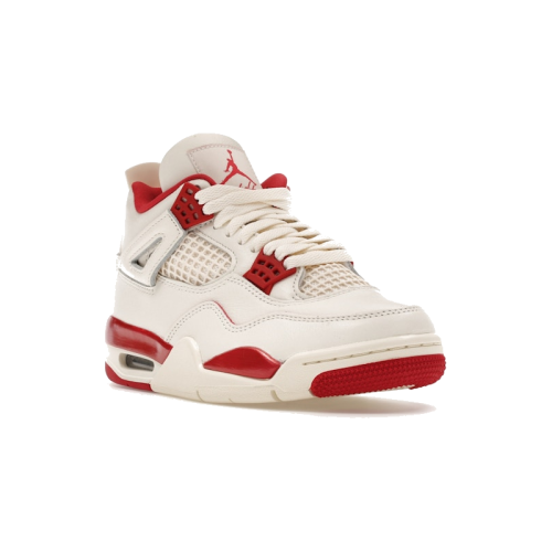 Alternative view of Air Jordan 4 Retro Valentine's Day Sierra Red