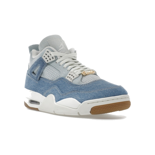 Alternative view of Air Jordan 4 Retro TEX Denim Worn Blue