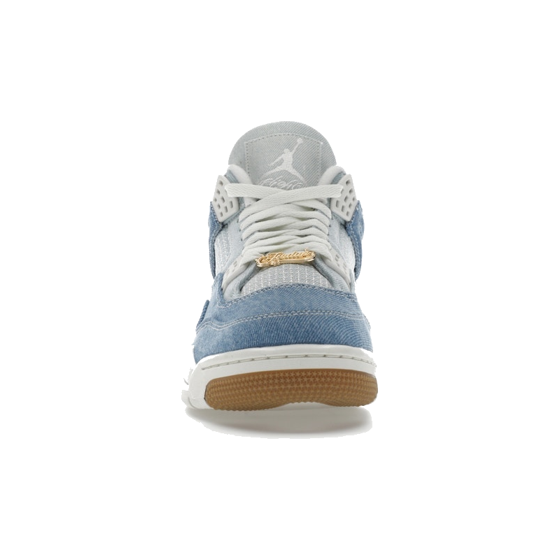 Air Jordan 4 Retro TEX Denim Worn Blue - Image 3