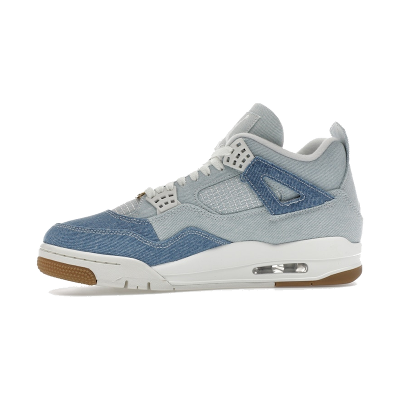 Air Jordan 4 Retro TEX Denim Worn Blue - Image 5