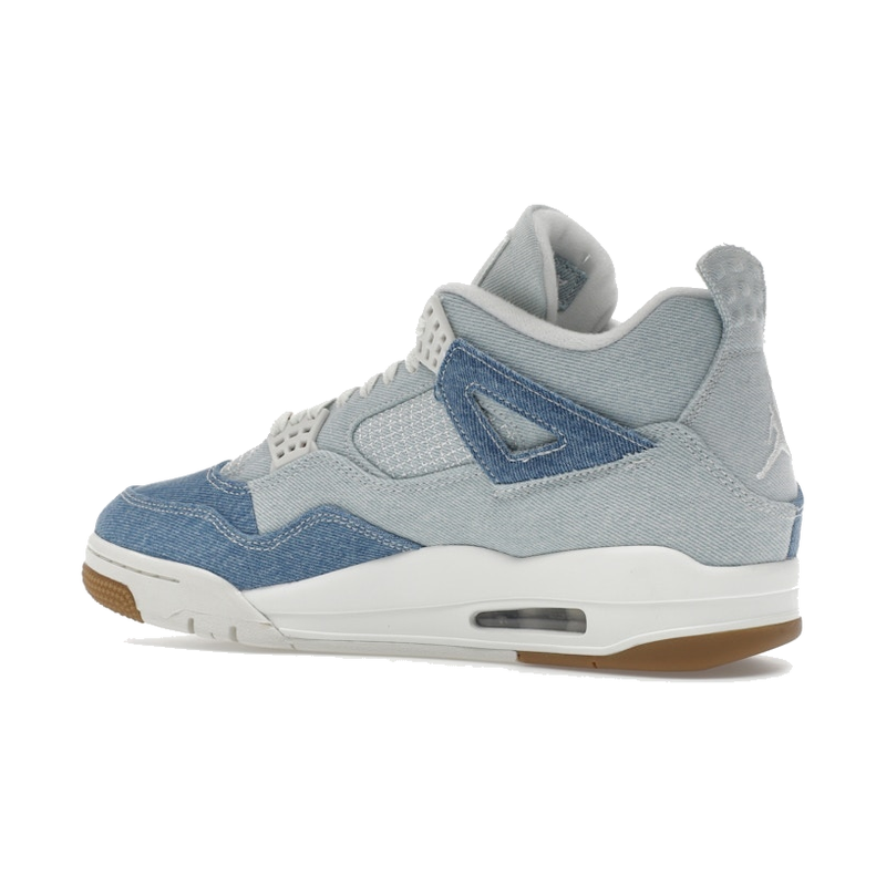 Air Jordan 4 Retro TEX Denim Worn Blue - Image 6