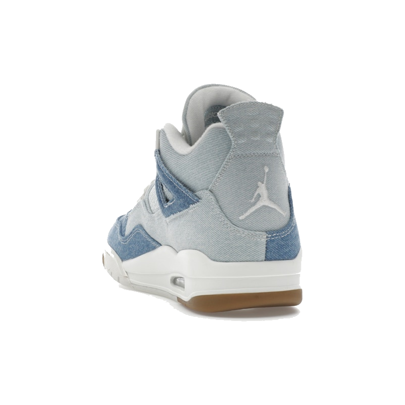 Air Jordan 4 Retro TEX Denim Worn Blue - Image 7