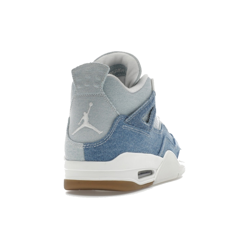 Air Jordan 4 Retro TEX Denim Worn Blue - Image 9