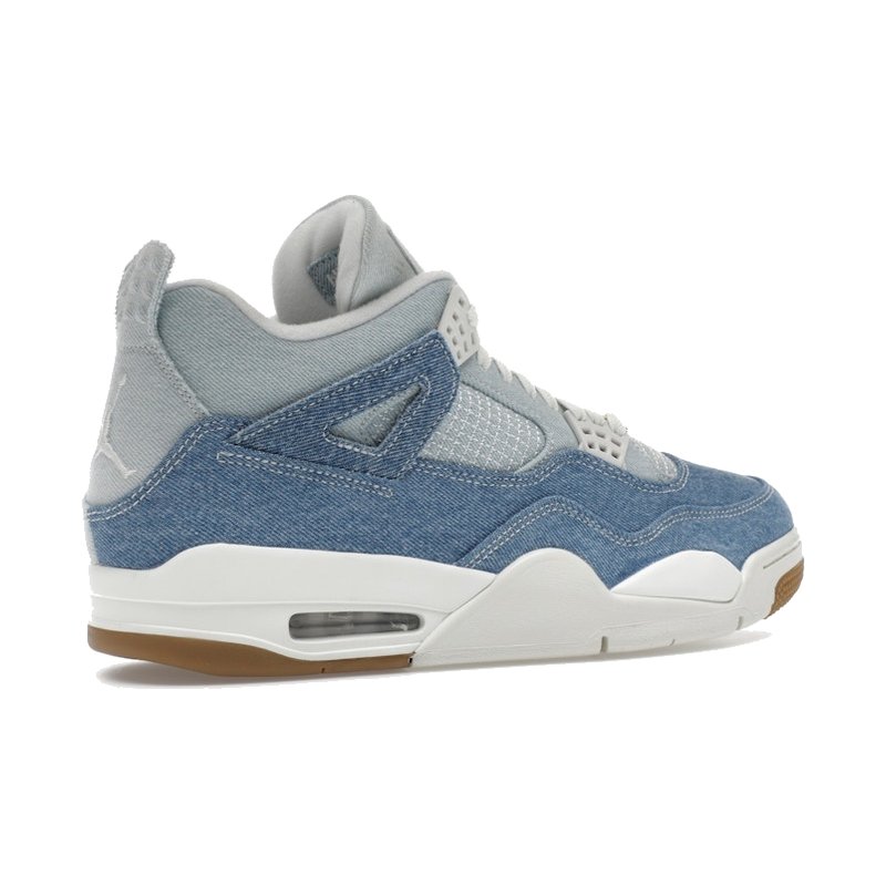 Air Jordan 4 Retro TEX Denim Worn Blue - Image 10