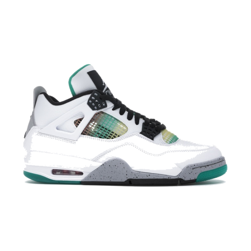 Air Jordan 4 Retro Lucid Green Rasta