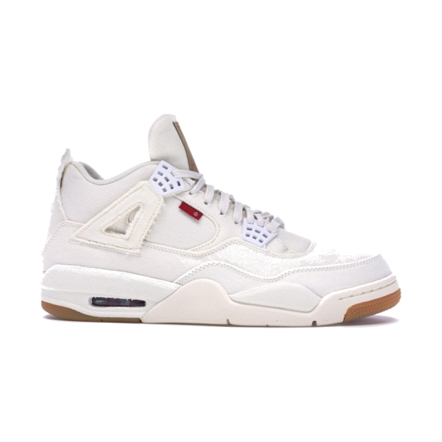 Air Jordan 4 Retro Levi's White