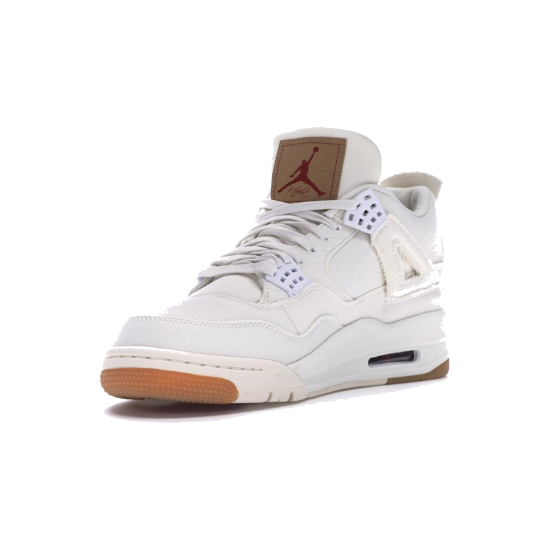 Air Jordan 4 Retro Levi's White - Image 4