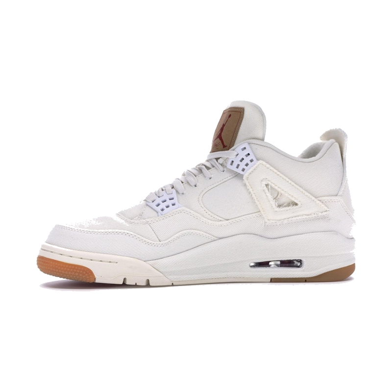 Air Jordan 4 Retro Levi's White - Image 5