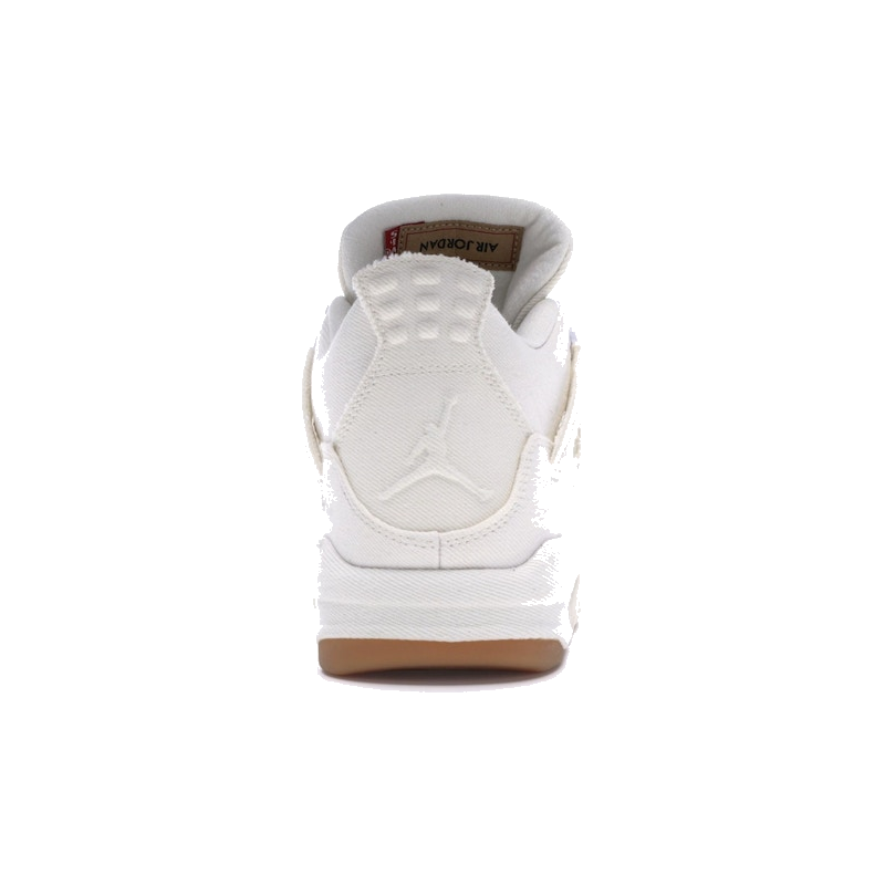 Air Jordan 4 Retro Levi's White - Image 8