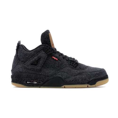 Air Jordan 4 Retro Levi's Black