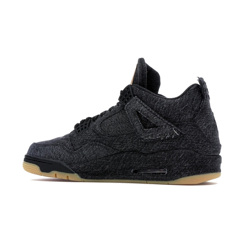 Air Jordan 4 Retro Levi's Black - Image 6